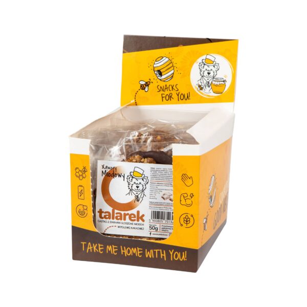 Xawery Miodowy Talarek w polewie kakaowej (14x50g)